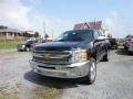 2013 Black Chevrolet Silverado 1500 LT Extended Cab  photo #1