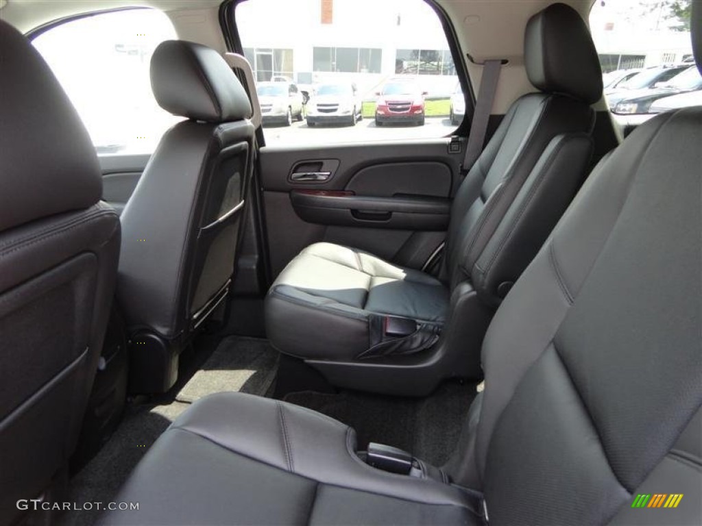 Ebony Interior 2013 Chevrolet Tahoe LTZ 4x4 Photo #69224865