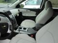 2012 Chevrolet Traverse Light Gray/Ebony Interior Front Seat Photo