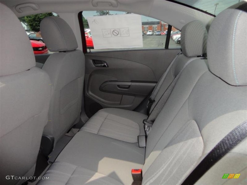 2012 Chevrolet Sonic LT Sedan Rear Seat Photo #69225615