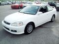 2000 Taffeta White Honda Civic EX Coupe  photo #10