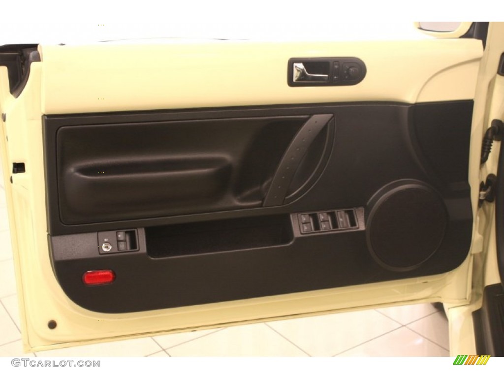 2006 New Beetle 2.5 Convertible - Mellow Yellow / Black photo #6