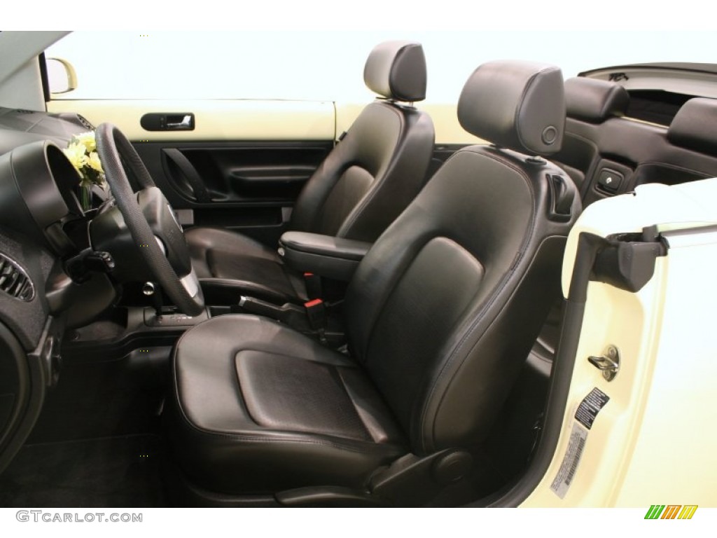 2006 New Beetle 2.5 Convertible - Mellow Yellow / Black photo #8