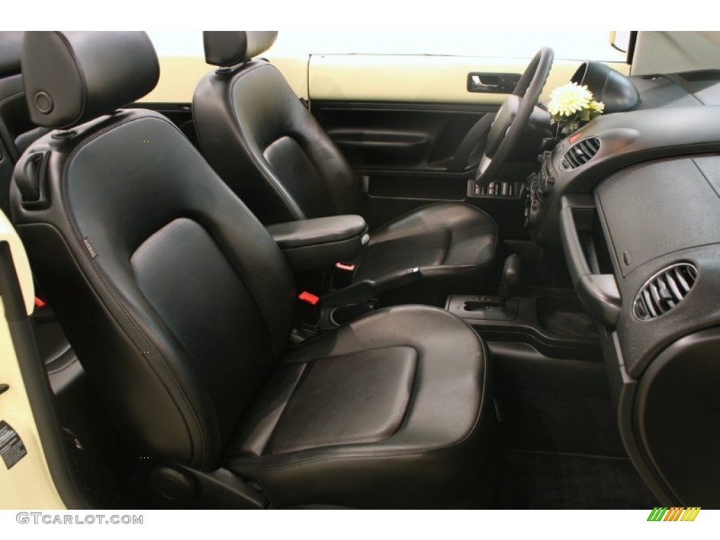 2006 New Beetle 2.5 Convertible - Mellow Yellow / Black photo #13