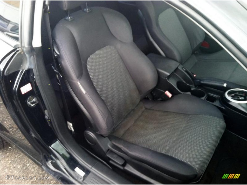 2006 Tiburon GS - Obsidian Black / Black photo #17