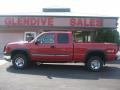 2005 Victory Red Chevrolet Silverado 2500HD Work Truck Extended Cab 4x4  photo #2