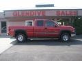 2005 Victory Red Chevrolet Silverado 2500HD Work Truck Extended Cab 4x4  photo #3