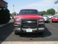2005 Victory Red Chevrolet Silverado 2500HD Work Truck Extended Cab 4x4  photo #11