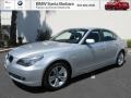 2010 Titanium Silver Metallic BMW 5 Series 528i Sedan  photo #1