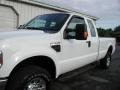 2008 Oxford White Ford F350 Super Duty XLT SuperCab 4x4  photo #6