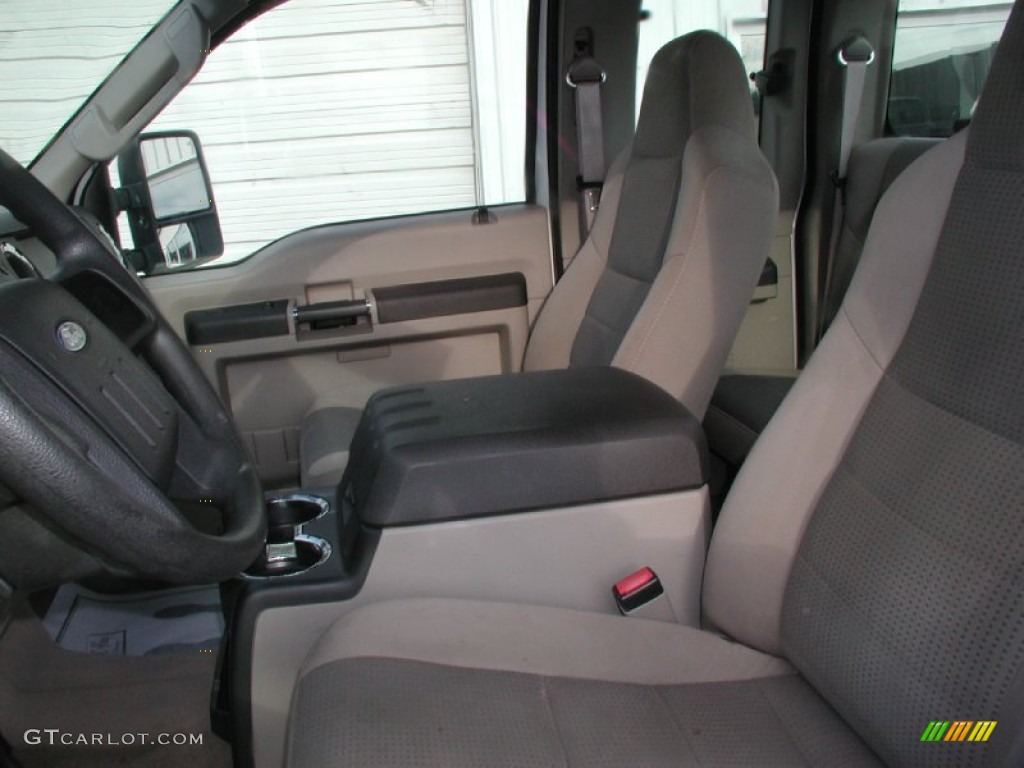 2008 Ford F350 Super Duty XLT SuperCab 4x4 Front Seat Photo #69227379