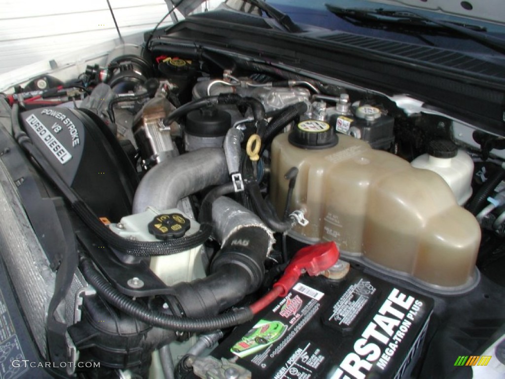 2008 Ford F350 Super Duty XLT SuperCab 4x4 Engine Photos