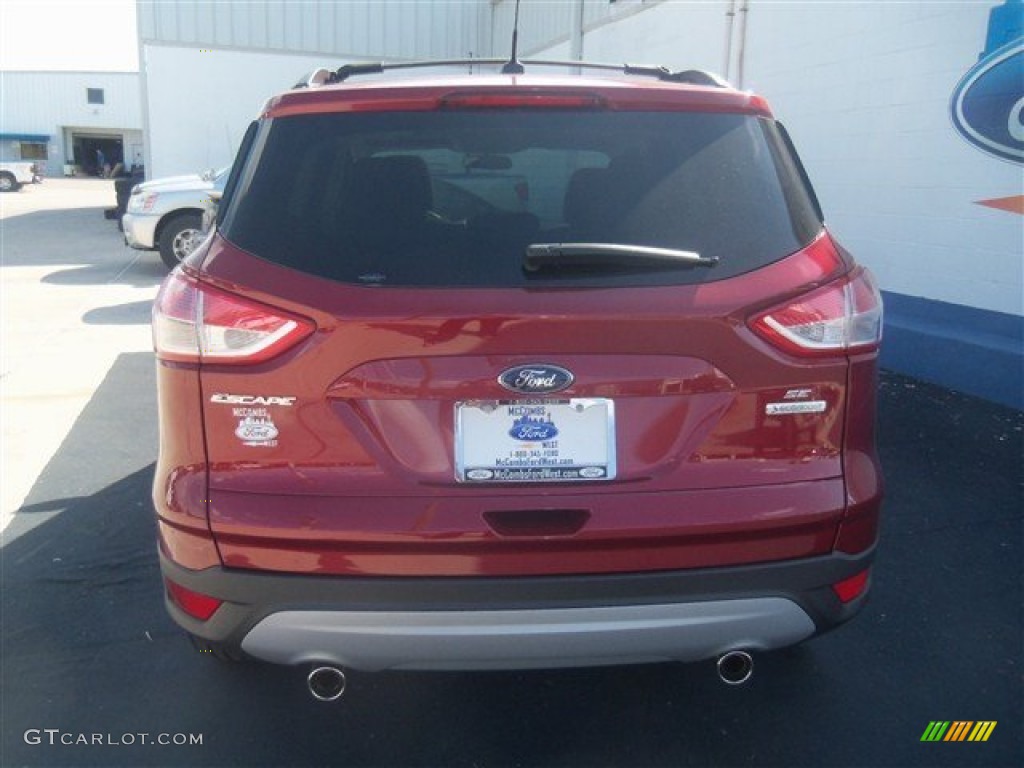 2013 Escape SE 1.6L EcoBoost - Ruby Red Metallic / Medium Light Stone photo #4