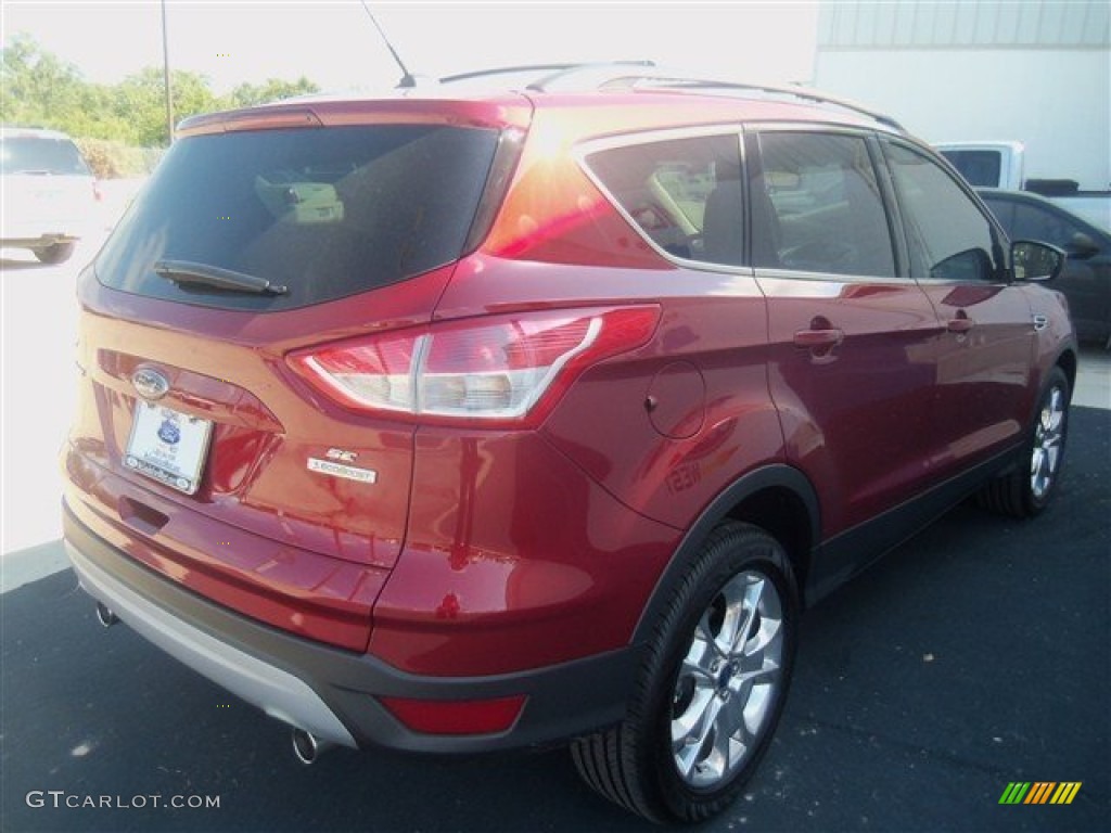 2013 Escape SE 1.6L EcoBoost - Ruby Red Metallic / Medium Light Stone photo #5