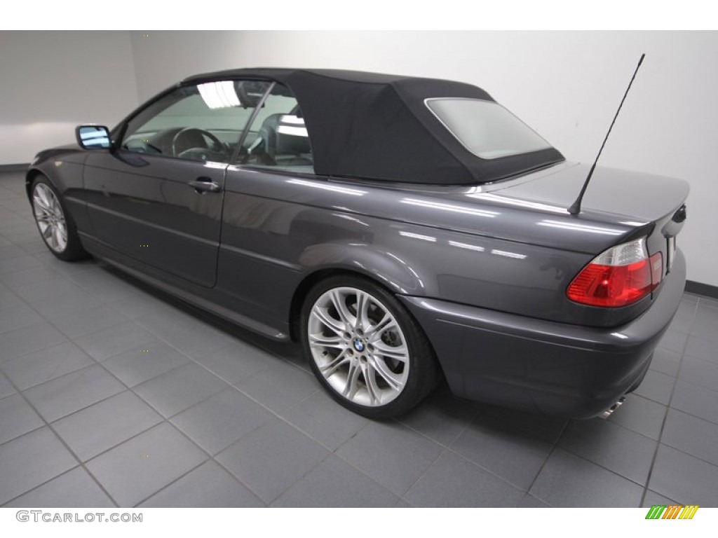 Sparkling Graphite Metallic 2006 BMW 3 Series 330i Convertible Exterior Photo #69228606