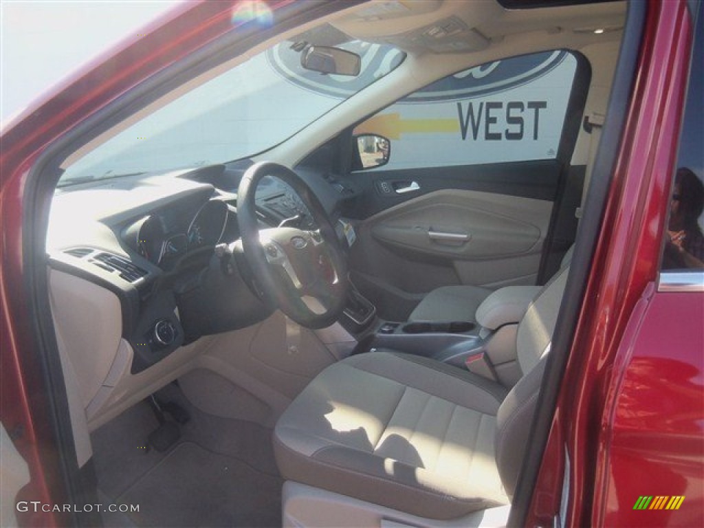 2013 Escape SE 1.6L EcoBoost - Ruby Red Metallic / Medium Light Stone photo #10