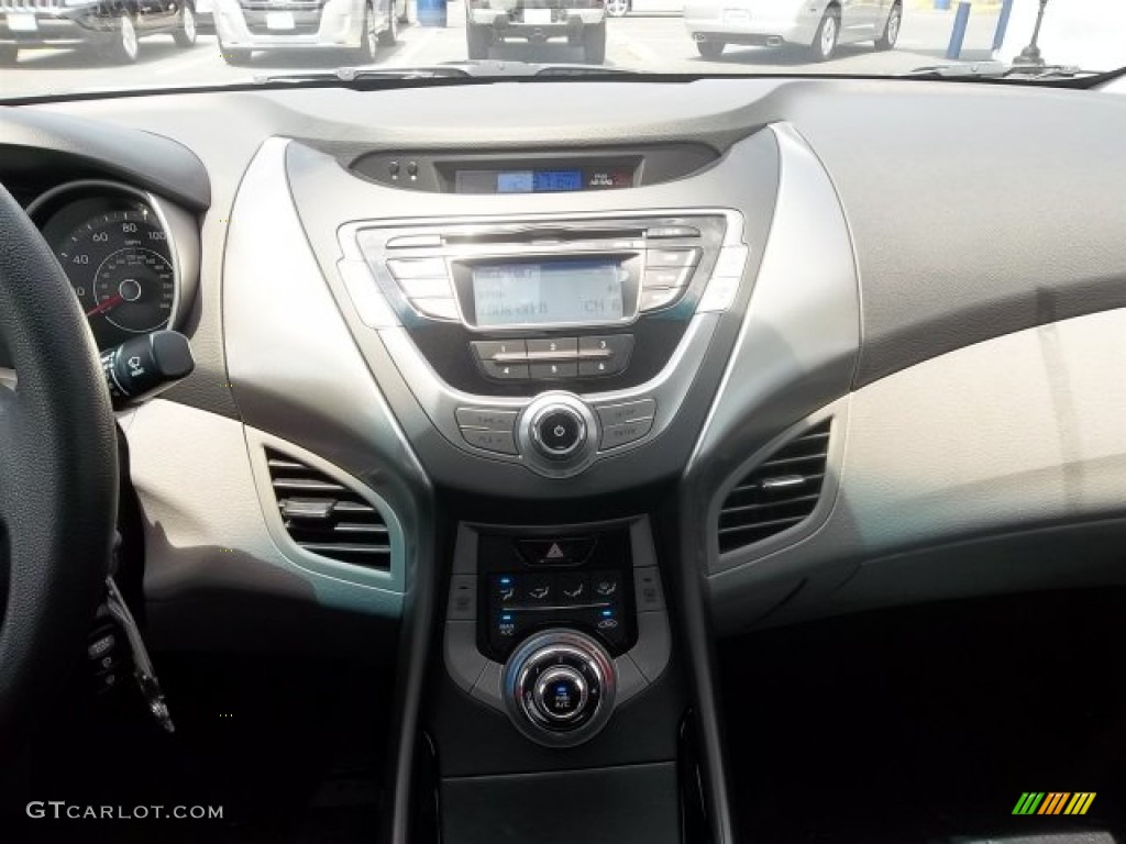 2013 Elantra GLS - Black / Gray photo #9
