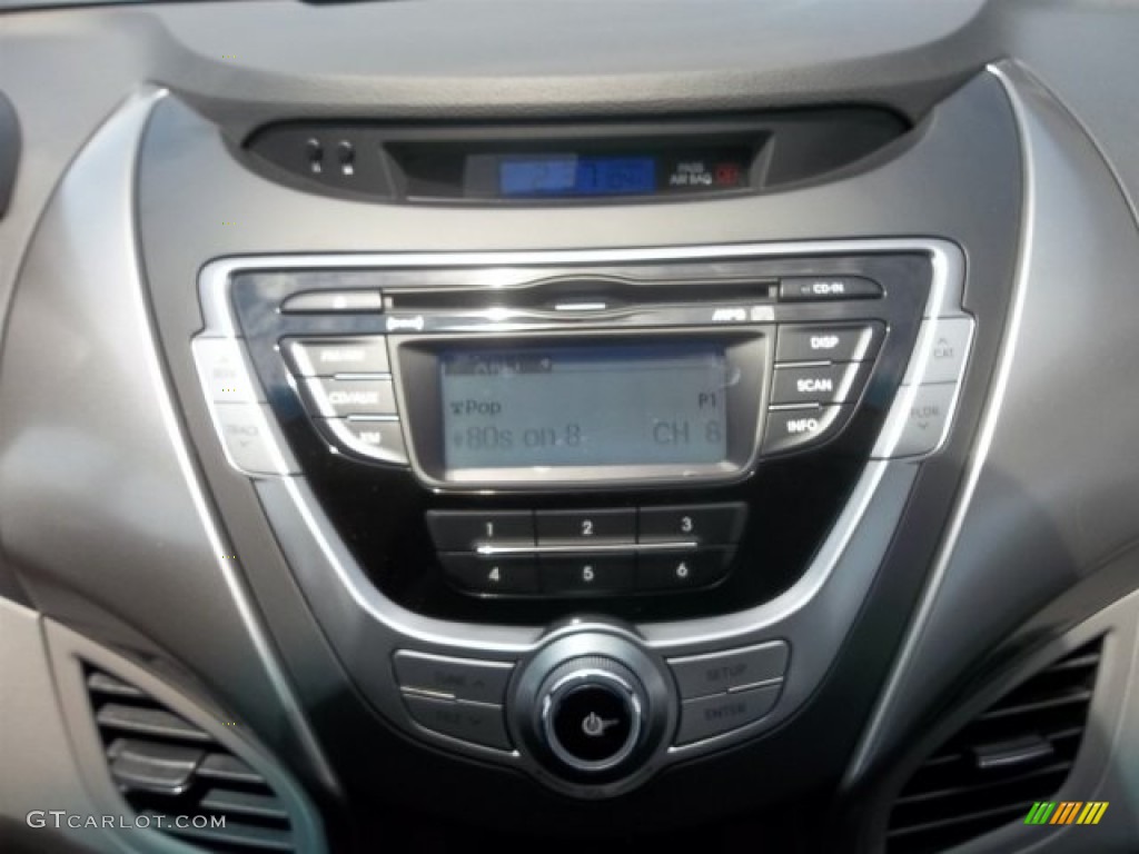 2013 Elantra GLS - Black / Gray photo #10