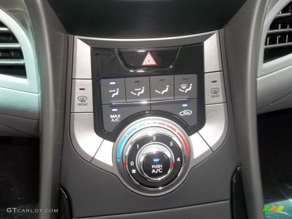 2013 Elantra GLS - Black / Gray photo #11