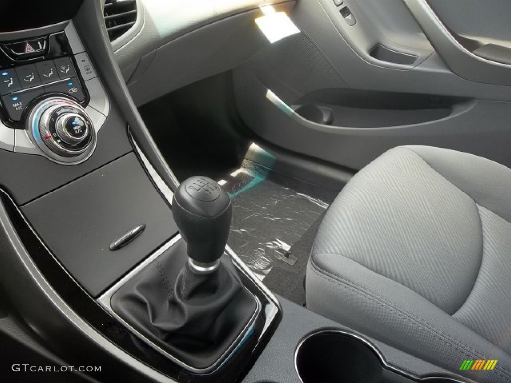 2013 Elantra GLS - Black / Gray photo #13