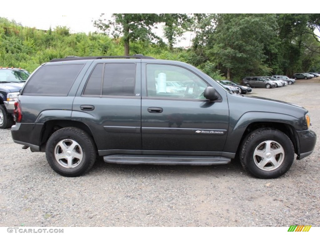 2003 TrailBlazer LT 4x4 - Dark Gray Metallic / Medium Pewter/Dark Pewter photo #4