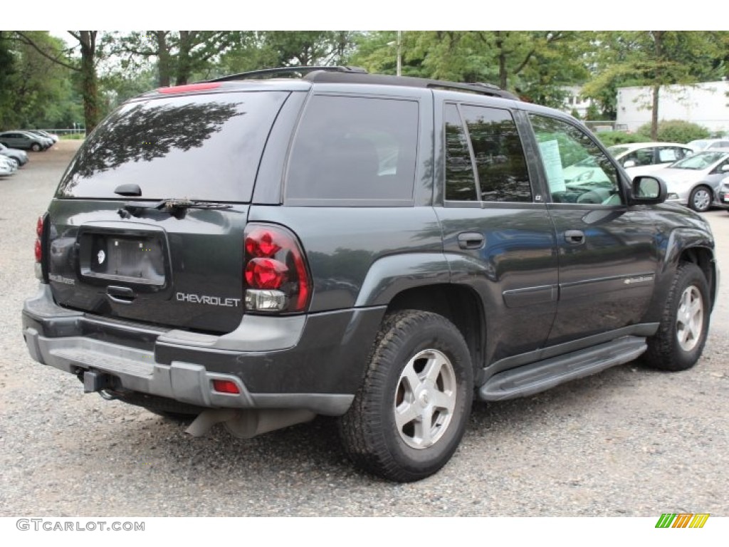 2003 TrailBlazer LT 4x4 - Dark Gray Metallic / Medium Pewter/Dark Pewter photo #5