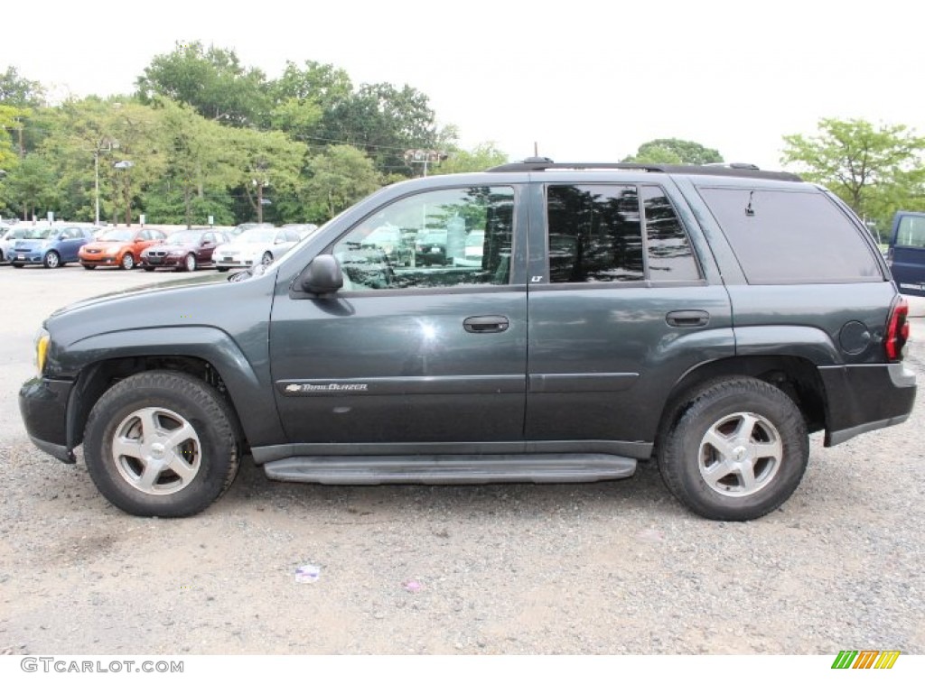2003 TrailBlazer LT 4x4 - Dark Gray Metallic / Medium Pewter/Dark Pewter photo #8