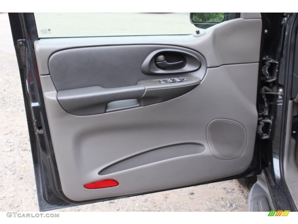 2003 TrailBlazer LT 4x4 - Dark Gray Metallic / Medium Pewter/Dark Pewter photo #9