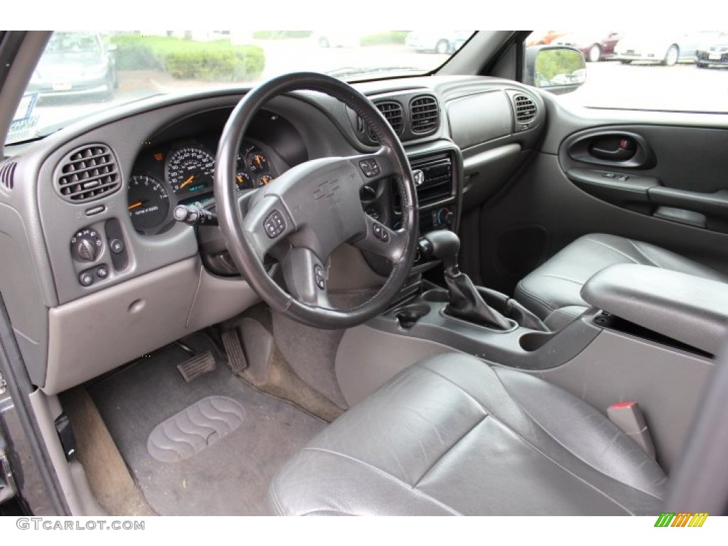 2003 TrailBlazer LT 4x4 - Dark Gray Metallic / Medium Pewter/Dark Pewter photo #10