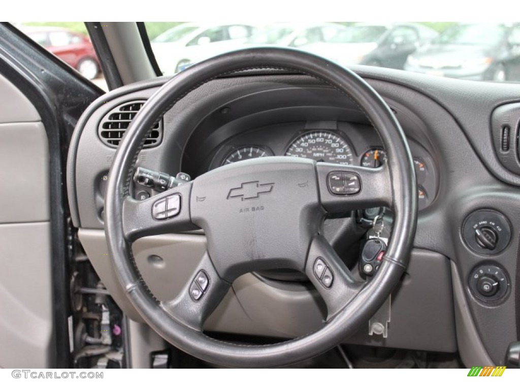 2003 TrailBlazer LT 4x4 - Dark Gray Metallic / Medium Pewter/Dark Pewter photo #15