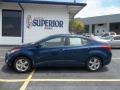Atlantic Blue - Elantra GLS Photo No. 2