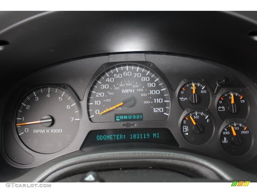 2003 TrailBlazer LT 4x4 - Dark Gray Metallic / Medium Pewter/Dark Pewter photo #18