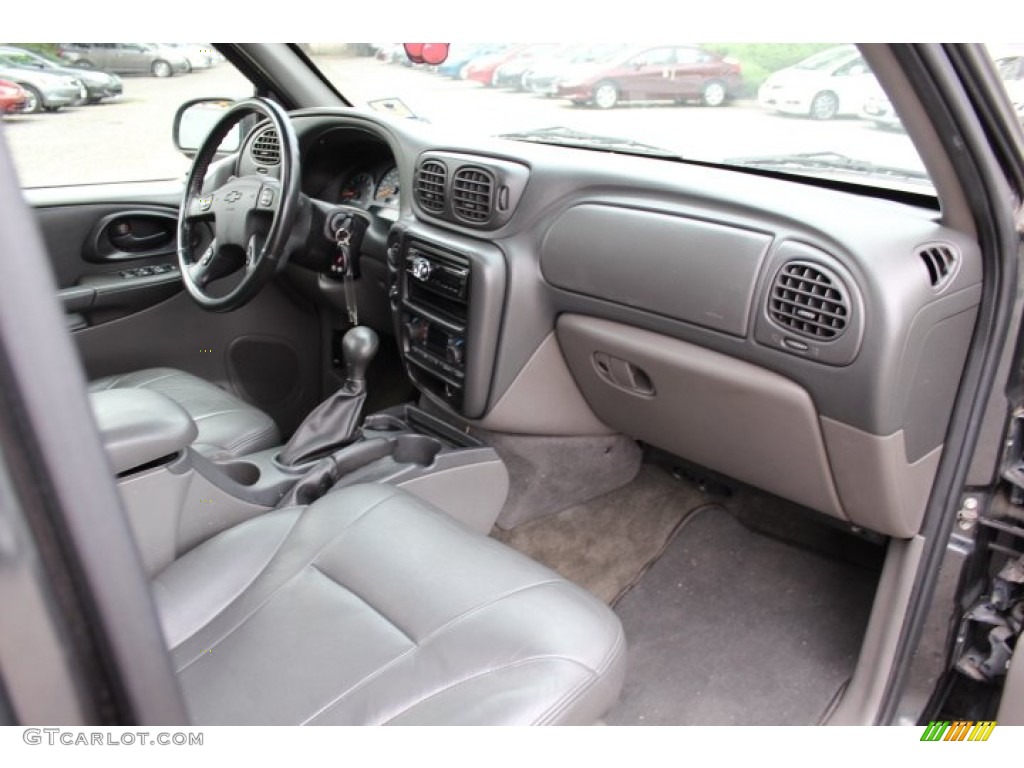 2003 TrailBlazer LT 4x4 - Dark Gray Metallic / Medium Pewter/Dark Pewter photo #24