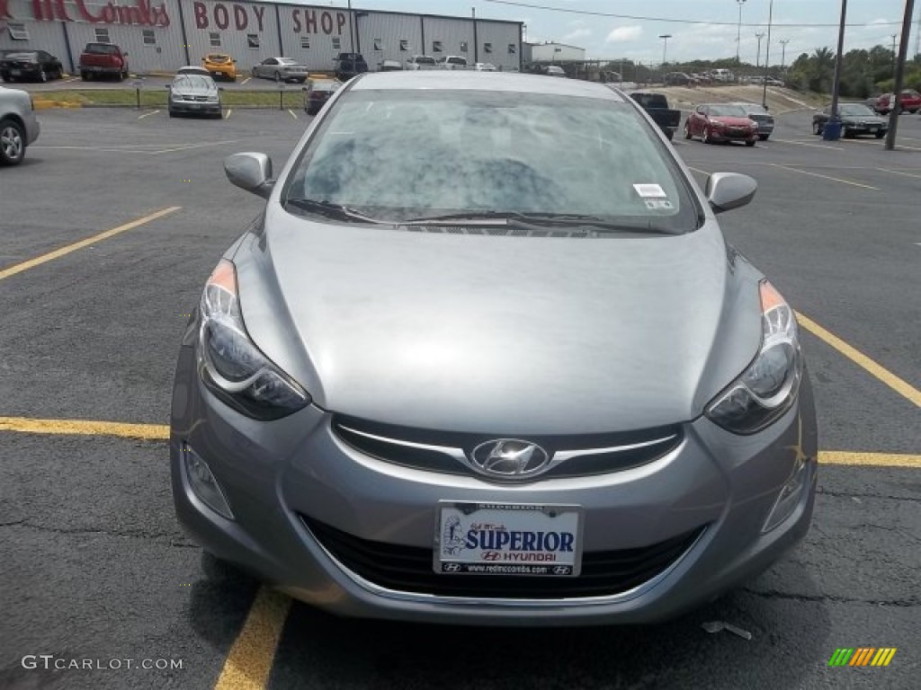 2013 Elantra GLS - Titanium Gray Metallic / Gray photo #1