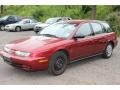 1998 Brilliant Red Metallic Saturn S Series SW2 Wagon  photo #1