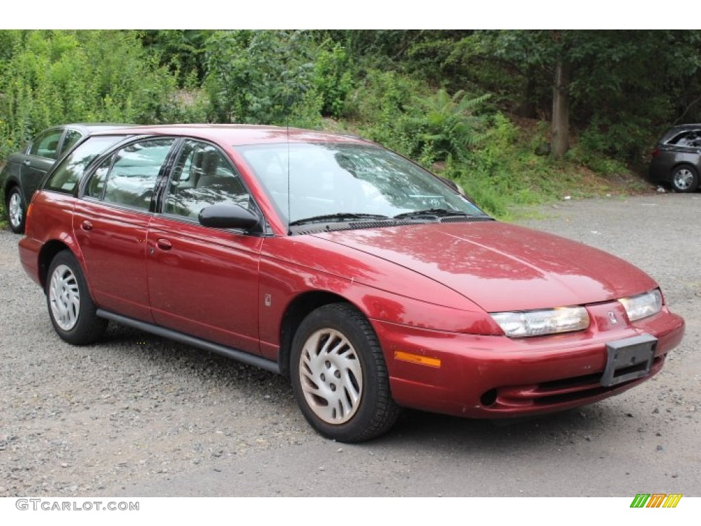 1998 S Series SW2 Wagon - Brilliant Red Metallic / Tan photo #3