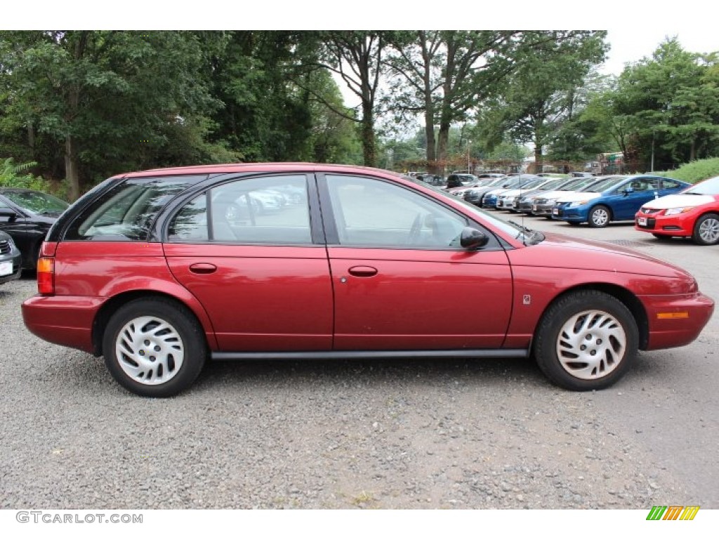 1998 S Series SW2 Wagon - Brilliant Red Metallic / Tan photo #4