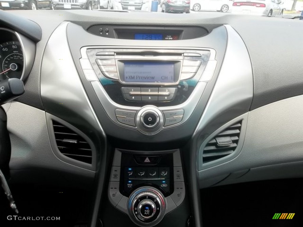 2013 Elantra GLS - Titanium Gray Metallic / Gray photo #9