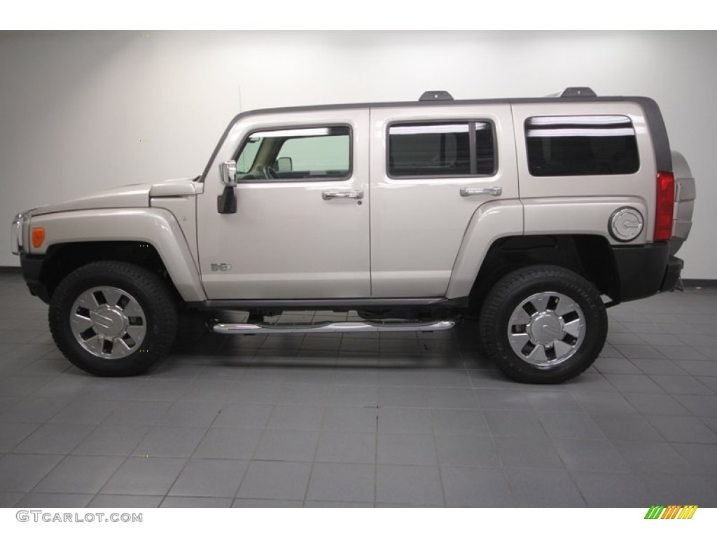 Boulder Gray Metallic 2009 Hummer H3 X Exterior Photo #69229629