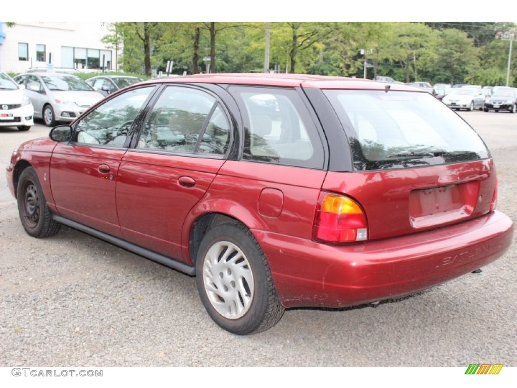1998 S Series SW2 Wagon - Brilliant Red Metallic / Tan photo #7