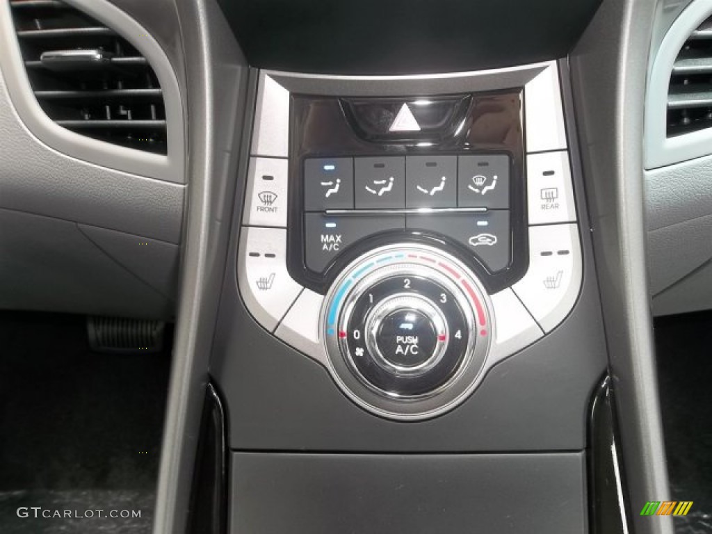 2013 Elantra GLS - Titanium Gray Metallic / Gray photo #11