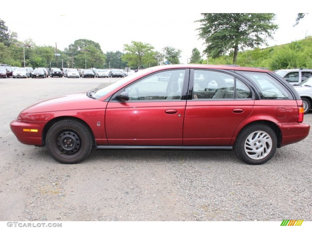 1998 S Series SW2 Wagon - Brilliant Red Metallic / Tan photo #8