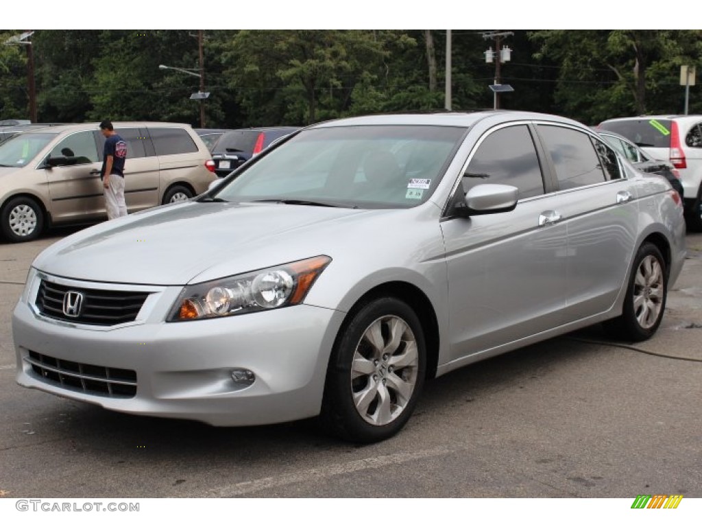 2010 Alabaster Silver Metallic Honda Accord EXL V6 Sedan 69214381