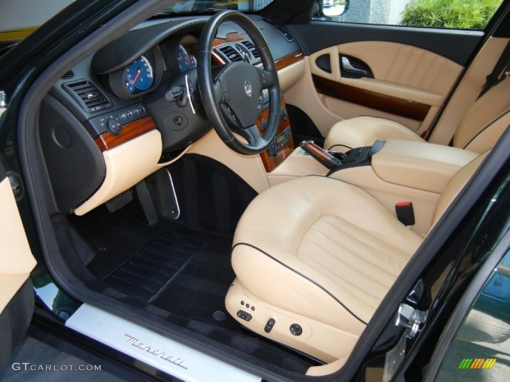 Beige Interior 2006 Maserati Quattroporte Standard Quattroporte Model Photo #69230088