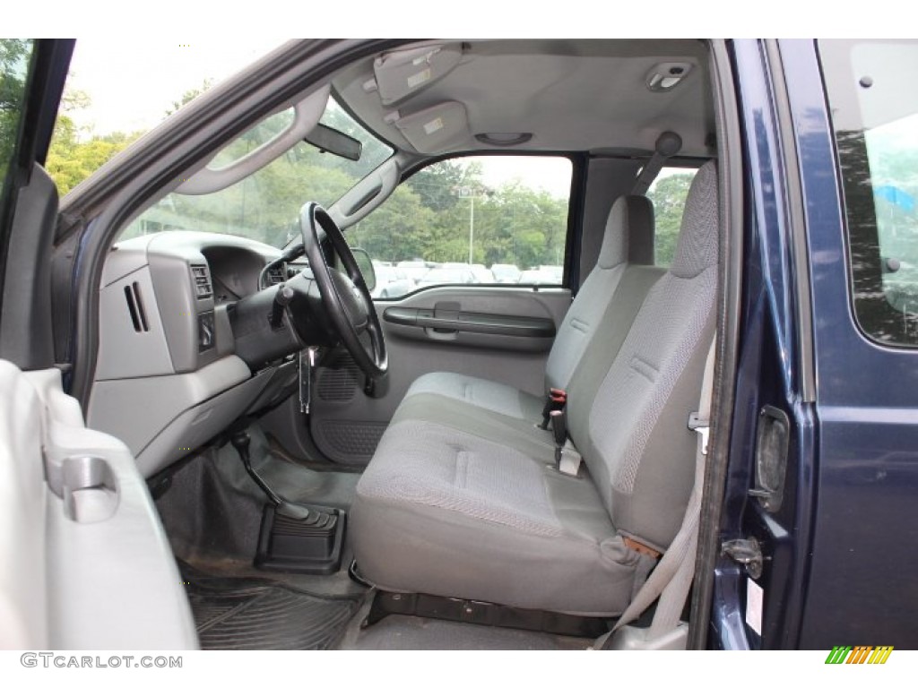 2003 F250 Super Duty FX4 SuperCab 4x4 - True Blue Metallic / Medium Parchment Beige photo #11