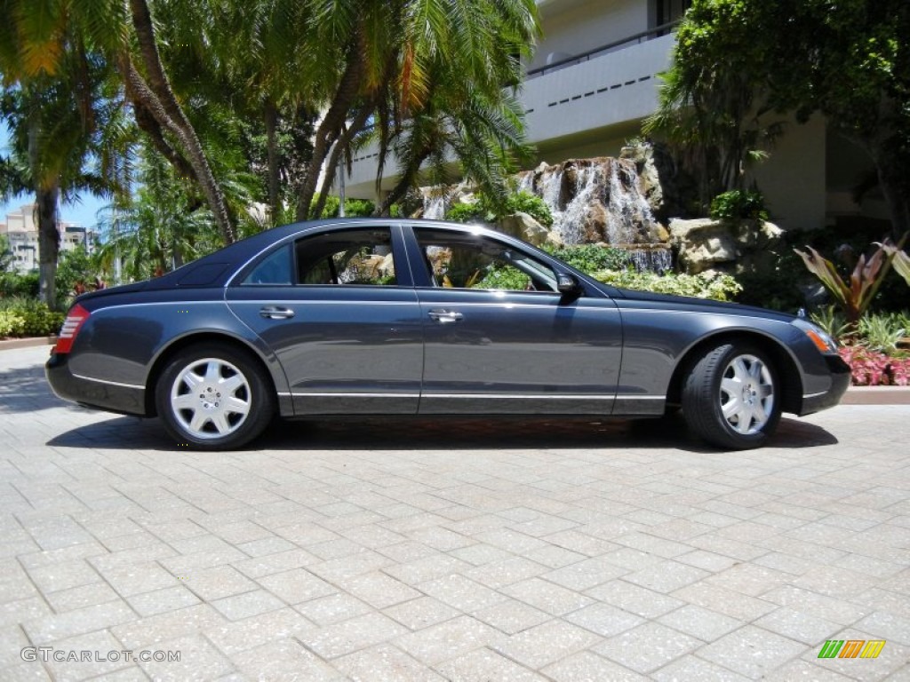 Caspian Black 2005 Maybach 57 Standard 57 Model Exterior Photo #69230568