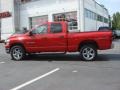 2007 Flame Red Dodge Ram 1500 Big Horn Edition Quad Cab 4x4  photo #5