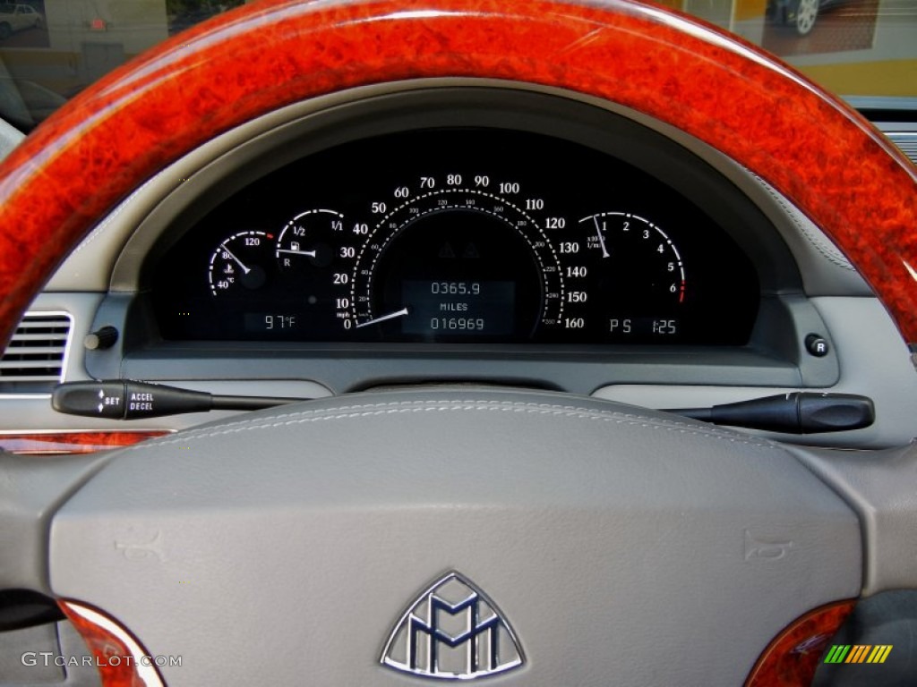 2005 Maybach 57 Standard 57 Model Gauges Photo #69230817