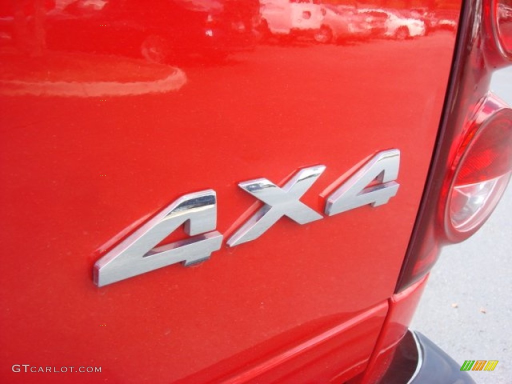 2007 Ram 1500 Big Horn Edition Quad Cab 4x4 - Flame Red / Medium Slate Gray photo #27