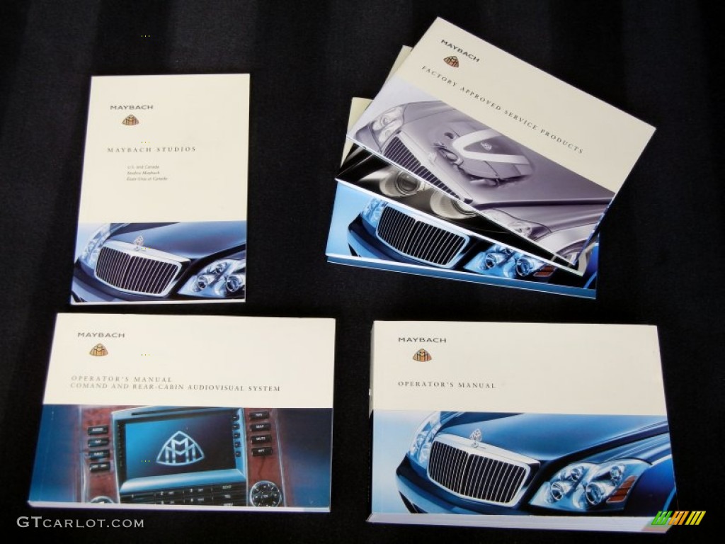 2005 Maybach 57 Standard 57 Model Books/Manuals Photo #69231171